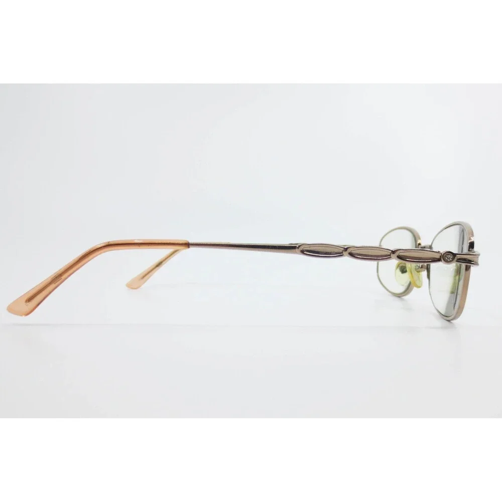 White Mountain WM1019 PK Oval Metal Eyeglasses Pink Rose Gold 51-18-135 Frames
